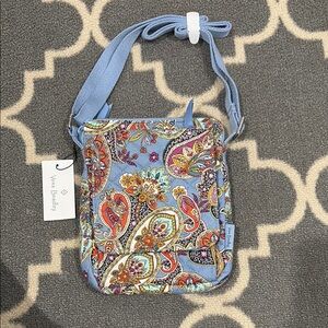 Vera Bradley Blue Paisley Crossbody Bag